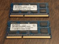 Elpida Laptop 2x 2GB DDR3 - PC3-8500S (1066MHz) - EBJ21UE8BDS0-AE Berlin - Charlottenburg Vorschau