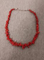 Vintage Schmuck Modeschmuck Korallen Kette Rot Retro Baden-Württemberg - Weinheim Vorschau