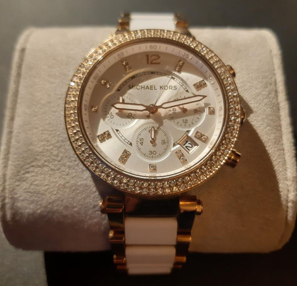 Damen-Armband-Uhr "Michael Kors" MK-5774, rosegold mit Datum in Berlin