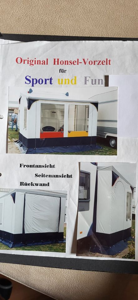 Vorzelt für Wohnwagen Knaus Sport & Fun in Steinhagen (Vorpommern)