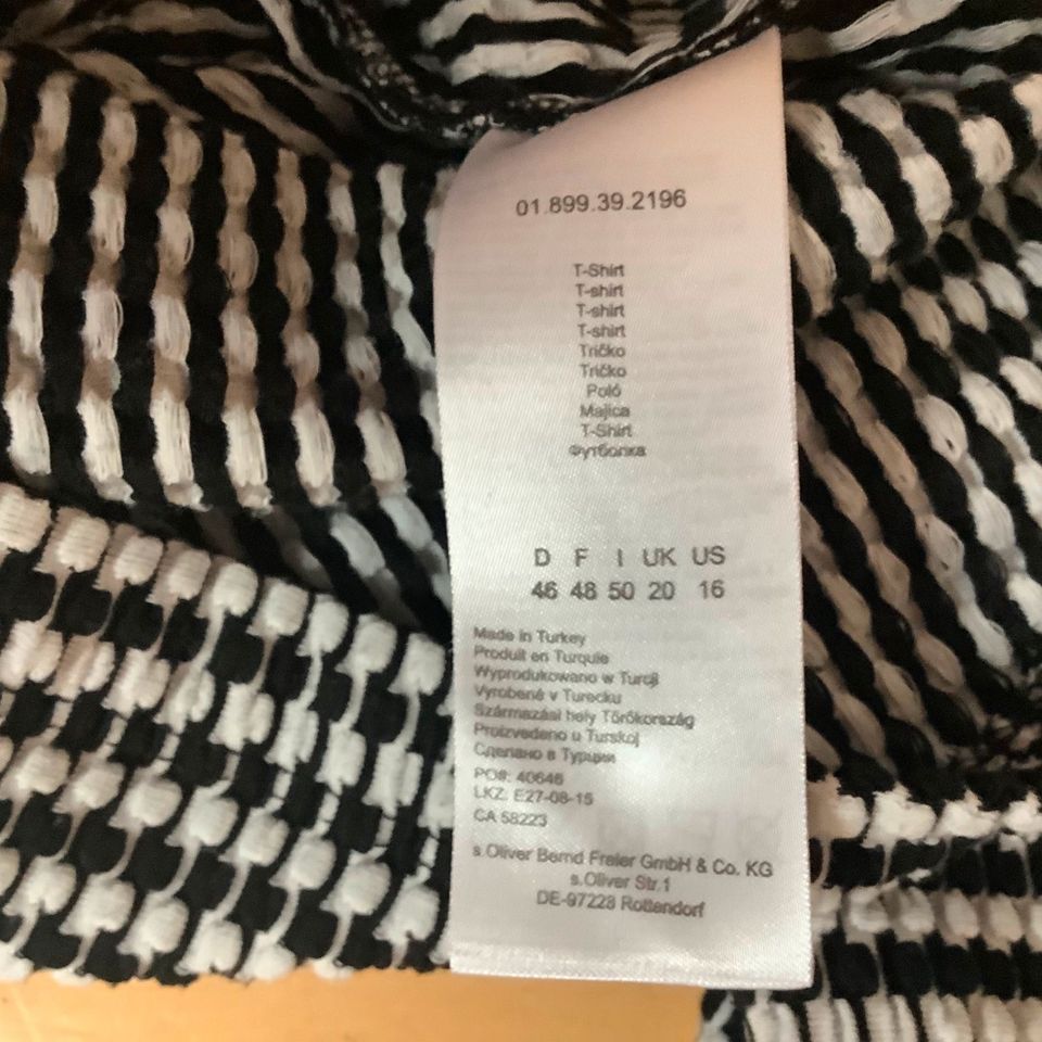 Shirt S.Oliver Premium, Gr. 46 in Frankfurt am Main