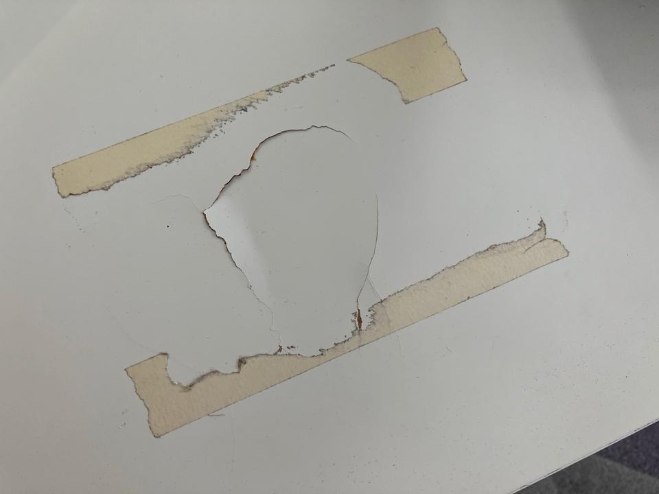 IKEA MALM Schreibtisch zu verschenken in NordrheinWestfalen Detmold