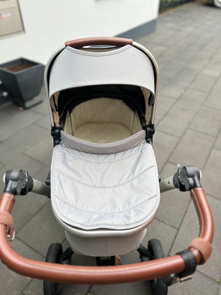 Kinderwagen Bonavi 2.0 – Babywanne + Sportsitz - Melange grey in Köln