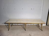 Muschel Tisch Couchtisch Frankreich Mid Century alt antik Messing Bielefeld - Heepen Vorschau