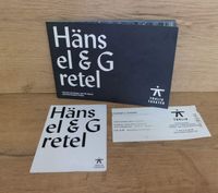 Till Lindemann Hänsel & Gretel Programmheft Ticket Flyer Rammstei Pankow - Prenzlauer Berg Vorschau