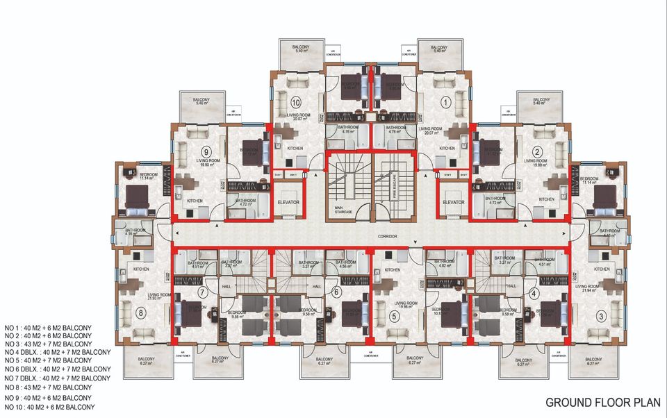 Erholen Sie sich im Paradies: VISTA Residence Apartments in Alanya Avsallar in Jämlitz-Klein Düben