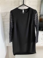 Schwarzes Zara Kleid Größe XS, Spitzenärmel Bayern - Greding Vorschau