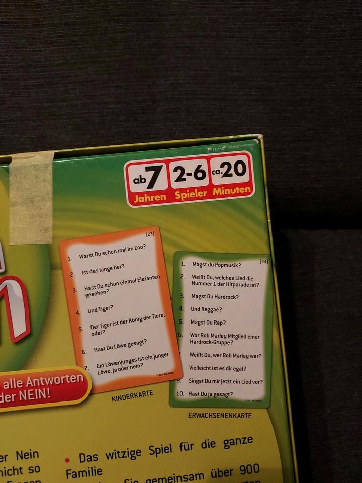 Gesellschaftsspiel, Spiel vollständig in Surwold