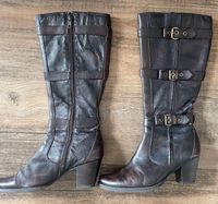 Hohe Lederstiefel braun Gr. 38 Nordrhein-Westfalen - Hagen Vorschau