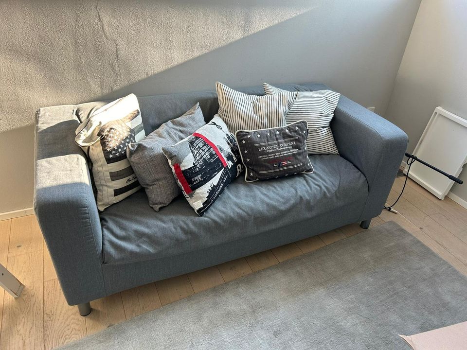 Gebrauchtes graues Sofa zu verkaufen - Nur Abholer in Telgte