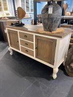 Sideboard weiß Teak mit Chippendale Beinen Essen - Essen-Kettwig Vorschau