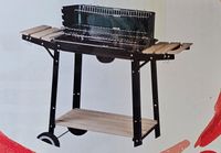 Grill Holzkohlegrill BBQ Wagen Grillwagen aro Grillrost 48 x 26cm Rheinland-Pfalz - Fischbach Vorschau