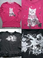 Langarmshirt Longsleeve Gr. 116 Ballerina Katze Rostock - Reutershagen Vorschau