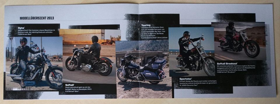 HARLEY-DAVIDSON 2013 Katalog + Preise # 110 deutsch NEU !! in Heimsheim