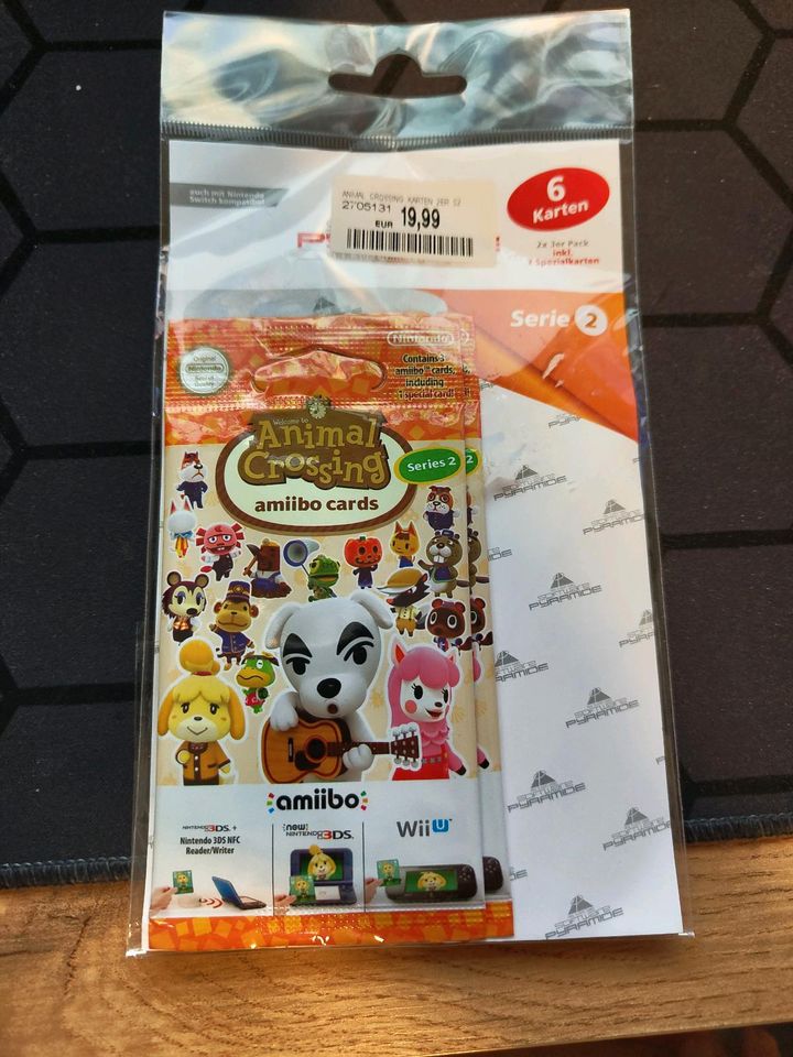 Animal Crossing aniibo Cards 2 x 3 Karten Neu und OVP in Witten