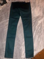 Mama Licious Frey coated slim pant petrol 26/34 Frankfurt am Main - Gallusviertel Vorschau