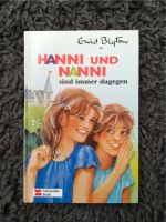 Hanni und Nanni sind immer dagegen, Enid Blyton Baden-Württemberg - Kupferzell Vorschau