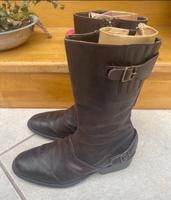 Belstaff Stiefel Trialmaster Gr 39 braun Leder Wandsbek - Hamburg Volksdorf Vorschau