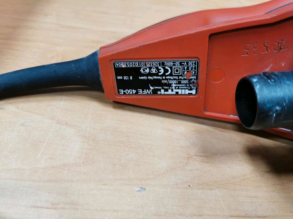 Hilti WFE 450 E Excenterschleifer im Koffer+Rechnung in Berlin