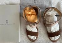 BRUNELLO CUCINELLI Damen Leder Sandalen neu Größe 38,5 Neustadt - Buntentor Vorschau