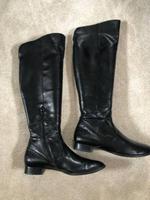 Stiefel - Overknee - schwarz - Weiches Leder Brandenburg - Großräschen Vorschau