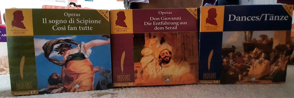 Mozart Edition Volume 1 bis 26 in Bosau