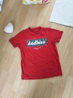 *** Primark T-Shirt kirschrot Palmen Summer Vibes Gr.L *** Nordrhein-Westfalen - Heiligenhaus Vorschau