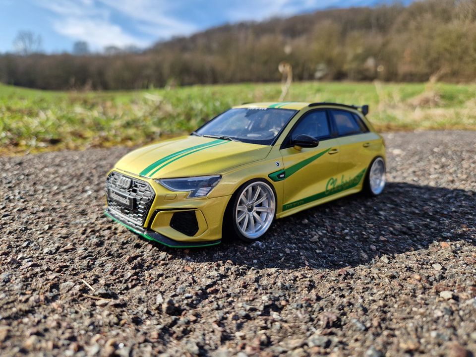 1:18 MTM Audi S3 Tiefer Tuning mit 19 Zoll MB KV1 Echt Alu Felgen in Eisleben