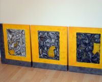 Gemälde-Serie 4x Acryl auf Leinwand Bayern - Ansbach Vorschau