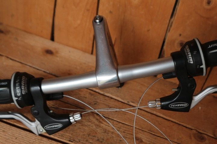 SRAM Grip Shift Lenker, Flatbar, Vorbau, 3 x 8 Gänge Gripshift in Hamburg