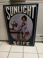 Sunlight Seife Blechschild Hessen - Reinhardshagen Vorschau