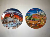 Zwei Sammelteller von G Porzellan aus den 70ern Hessen - Trebur Vorschau