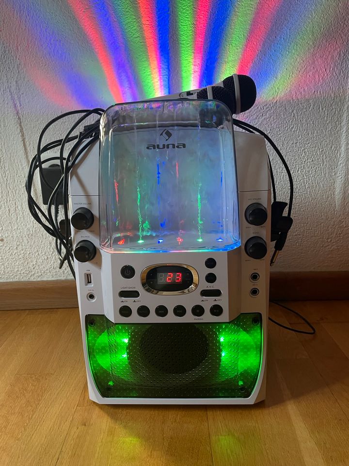 Auna Karaoke Maschine cd Bluetooth USB in Göcklingen