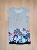 H&M Kleid Gr. 38 floral hellgrau Berlin - Hohenschönhausen Vorschau