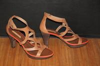 High Heels Sandaletten Sandalen MARC O'POLO Gr. 42 Leder wie NEU Niedersachsen - Jork Vorschau