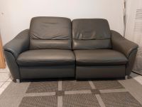 Sofa, 3 Sitzer, Leder, grau, elektrisch Nordrhein-Westfalen - Lippetal Vorschau