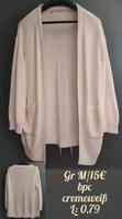bpc Strickjacke lang Damen Gr M cremeweiß Sachsen - Plauen Vorschau