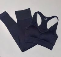 Dunkelgraues Push Up Sport Zweiteiler Set Gr. S/36 Neu Bayern - Wenzenbach Vorschau