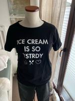 ❤️ Tigha T Shirt Statement schwarz Gr. M 38 40 Nordrhein-Westfalen - Minden Vorschau