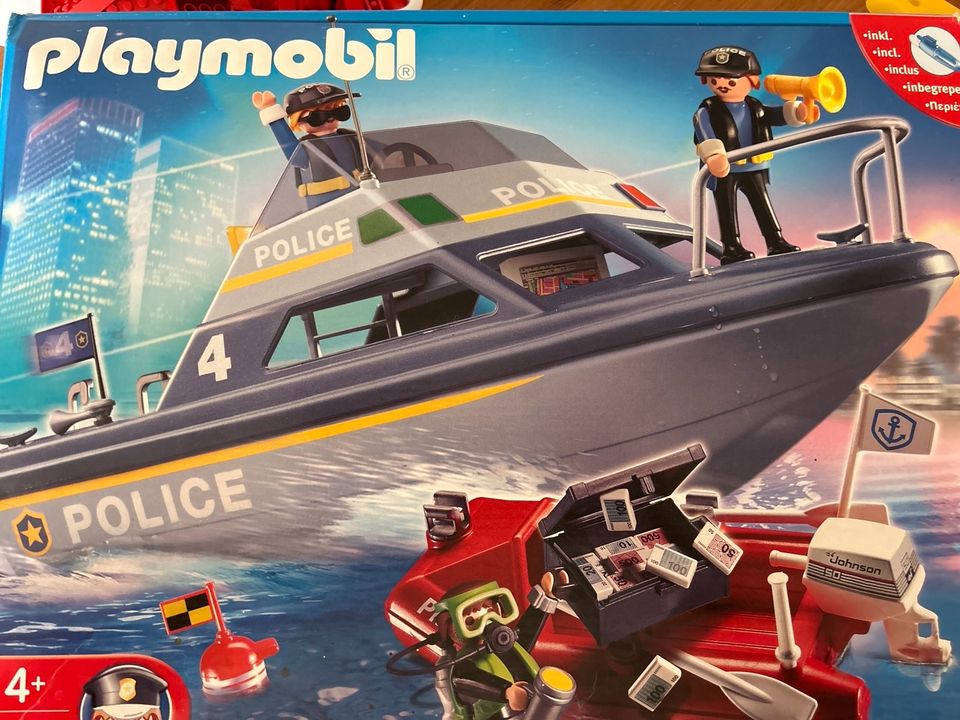 Playmobil 4429 Polizei Polizeiboot nicht komplett in Bayreuth