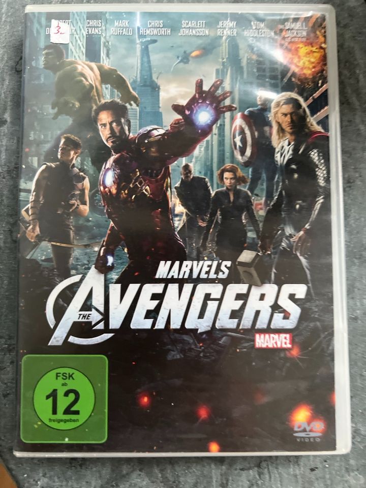 Marvel The Avengers DVD Blu Ray in Guckheim