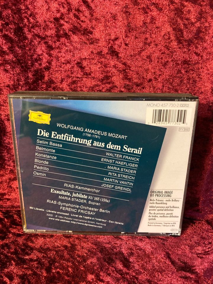 CD Die Entführung aus dem Serail, Deutsche Grammophon in Melle