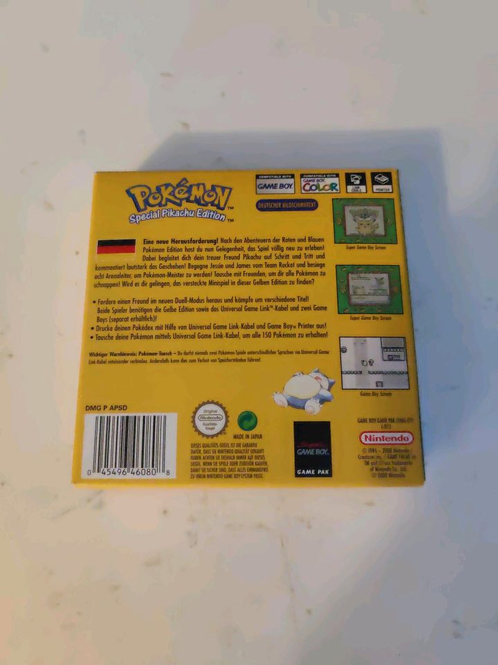 Pokemon Gelbe Edition Nintendo Game Boy Spiel in Bonn