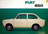 Fiat 850 Prospekt 196? Dresden - Reick Vorschau