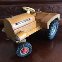 DDR Holzspielzeug Spielzeug Traktor Trecker Berlin - Pankow Vorschau