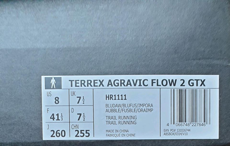 Neue Adidas Terrex AGRAVIC Gr. 41 GTX in Schönenberg-Kübelberg