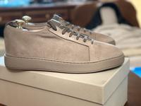 Santoni Sneaker Herren grau 44 NP 420€ München - Moosach Vorschau