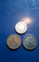 Belgien, 50 cent 1910 Albert,Silber und 2 mal 2 Cent 1878 Rheinland-Pfalz - Koblenz Vorschau