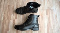 ECCO Schnürboots Stiefel - 36 - schwarz Nordrhein-Westfalen - Dormagen Vorschau