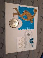 25. Olympiade 1988 DDR Brief mit 10 Mark Münze Hessen - Rüsselsheim Vorschau